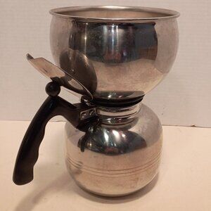 Vintage NICRO Model 500 Spring Filter Vacuum Coffee Pot Stove-top Brewer